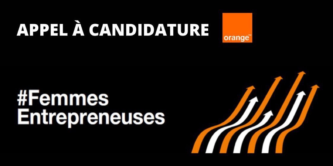 Orange, appel à candidature, FemmeEntrepreneuse, actualités partenaires