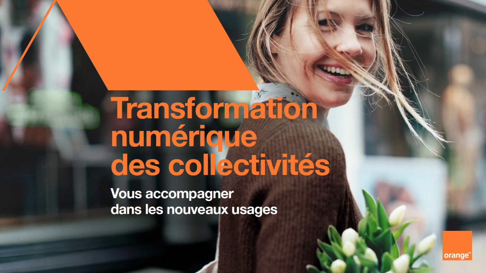 orange, transformation numérique, collectivités, brochure