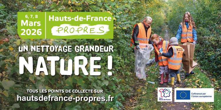 Hauts-de-France : L’opération Hauts-de-France Propres revient les 6, 7 et 8 mars